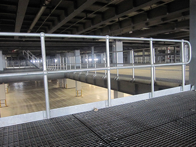 污水厂钢格栅板图片2