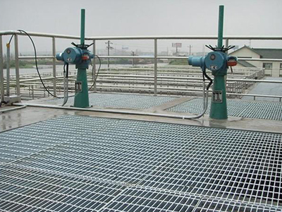 污水厂钢格栅板图片3